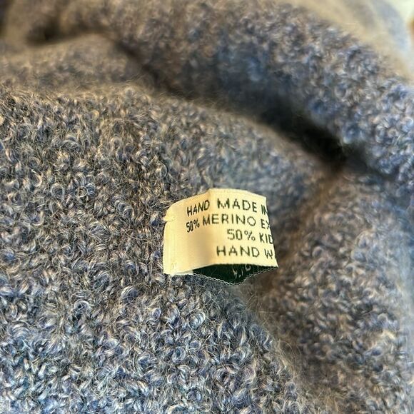 Merino extra fine wool and mohair HIGH COUNTRY Button down sweater medium - Picture 11 of 11